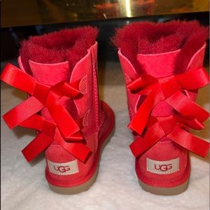 Girls Red Uggs brand new size 13